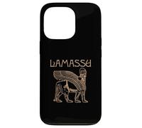 Carcasa para iPhone 13 Pro Lamassu León Alado Mesopotamia Civilización Antigua