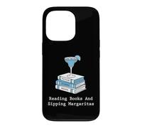 Carcasa para iPhone 13 Pro Lecturas de ficción para Amantes de los Libros & Margaritas
