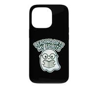 Carcasa para iPhone 13 Pro Leer Levanta mi espíritu Amante de los Libros Fantasmas