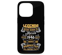 Carcasa para iPhone 13 Pro Legend February 1946 Vintage 80th Birthday Tees Made in 1946
