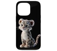 Carcasa para iPhone 13 Pro Leopardo de Las Nieves Panthera Uncia Gran Felino