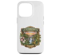 Carcasa para iPhone 13 Pro Letchworth State Park Nueva York Cascadas Novedad Recuerdo