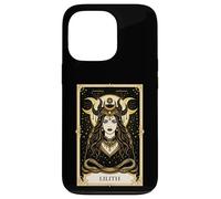 Carcasa para iPhone 13 Pro Lilith Tarot Card Wicca Gothic Goddess Pagan Ocult