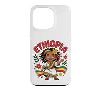 Carcasa para iPhone 13 Pro Linda niña etíope en Vestido Tradicional para niños