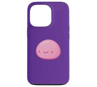 Carcasa para iPhone 13 Pro Lindo Personaje Kawaii Rosa Blob Adorable