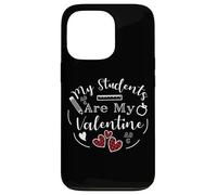 Carcasa para iPhone 13 Pro Lindo Profesor, mis Alumnos me robaron el corazón, Amor, Cita de San Valentín