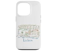 Carcasa para iPhone 13 Pro Lisboa Portugal - Recuerdo de Viaje Panorama City