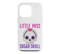 Carcasa para iPhone 13 Pro Little Miss Sugar Skull Divertido Niño Niña Chica Mexicana Diversión