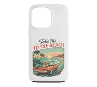 Carcasa para iPhone 13 Pro Llévame a la Playa Retro Sunset Drive