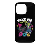 Carcasa para iPhone 13 Pro Llévame a los 90 Retro Alien Hip Hop Boombox Throwback