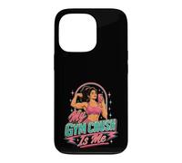 Carcasa para iPhone 13 Pro Lo Que me Gusta en el Gimnasio es Levantar Confident Flex