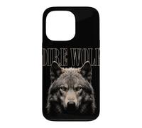 Carcasa para iPhone 13 Pro Lobo Dire Cara Luz De Luna Bosque Fauna Silvestre Naturaleza