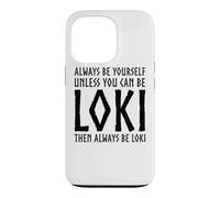 Carcasa para iPhone 13 Pro Loki Mitología Nórdica Pagano Vikingo Trickster Dios Divertido