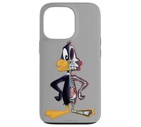Carcasa para iPhone 13 Pro Looney Tunes Daffy Duck Half Skeleton