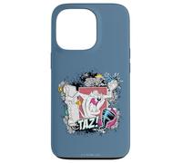 Carcasa para iPhone 13 Pro Looney Tunes Taz Breaks Doors