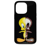Carcasa para iPhone 13 Pro Looney Tunes Tweety Half Skeleton