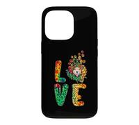 Carcasa para iPhone 13 Pro Love Jack Russell Terrier Dog Sunflower Tie Dye Leoparad