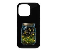 Carcasa para iPhone 13 Pro Luciérnagas En Tarro Lindo Relámpago Insectos Noche Brillante