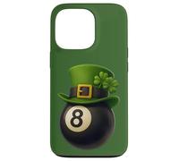 Carcasa para iPhone 13 Pro Lucky Eight 8 Ball Shirt with Shamrock and Four Leaf Clover