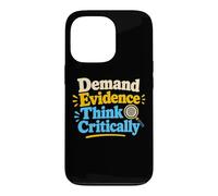 Carcasa para iPhone 13 Pro Lupa Divertida de la Huella Dactilar de la evidencia de la Ciencia forense