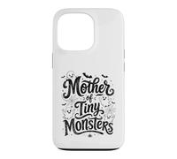 Carcasa para iPhone 13 Pro Madre Espeluznante de Monstruos diminutos Divertido Halloween Ghost Mom