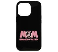 Carcasa para iPhone 13 Pro MAMÁ - Manager of Mayhem - Funny Mom and Mother