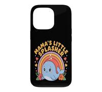 Carcasa para iPhone 13 Pro Mama's Little Splasher Cute Whale Mom Kids
