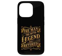 Carcasa para iPhone 13 Pro Man The Myth Legend ha Jubilado Veterano de jubilación