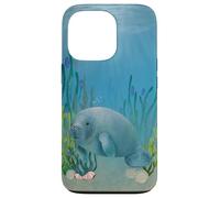 Carcasa para iPhone 13 Pro Manatí bajo el Agua
