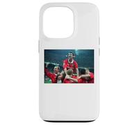 Carcasa para iPhone 13 Pro Manchester Utd Roy Keane GOL Celebración Copa Mundial Fútbol