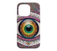Carcasa para iPhone 13 Pro Mandala Evil Eye Art Style Boho Hippie Estética