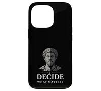 Carcasa para iPhone 13 Pro Marco Aurelio Estoicismo Filosofía estoica Filósofo Romano