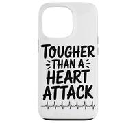 Carcasa para iPhone 13 Pro Más Duro Que Un Ataque Al Corazón. Resiliencia Y Coraje