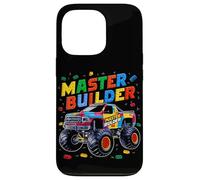 Carcasa para iPhone 13 Pro Master Builder Monster Truck - Bloques de construcción para niños