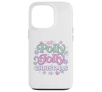 Carcasa para iPhone 13 Pro Mattel - Polly Pocket Holidays - Polly Jolly Navidad Iconos
