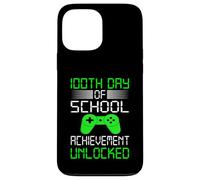 Carcasa para iPhone 13 Pro MAX 100th Day of School Shirt Kids Video Games Boys 100 Days