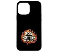 Carcasa para iPhone 13 Pro MAX 20% Hotter Than You Llamas Divertido Sarcástico