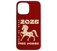 Carcasa para iPhone 13 Pro MAX 2026 Lunar Chinese New Year Fire Horse