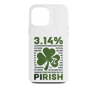 Carcasa para iPhone 13 Pro MAX 3.14% Pirish Matemáticas Profesor Irlandés Divertido Día de San Patricio y Pi