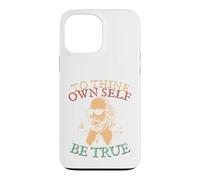 Carcasa para iPhone 13 Pro MAX A tu Propio yo sé Verdadero. Shakespeare en Gafas de Sol Hamlet
