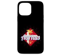 Carcasa para iPhone 13 Pro MAX Aarhus Ciudad Dinamarca Gaviota Vintage Bandera Recuerdo