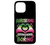 Carcasa para iPhone 13 Pro MAX Abrosexual Porque Elegir uno es Aburrido