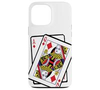 Carcasa para iPhone 13 Pro MAX Ace & Queen of Diamonds 21st Birthday Twenty One Years Old