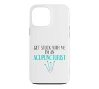 Carcasa para iPhone 13 Pro MAX Acupuntura Humor Atraparse Conmigo Acupunturista