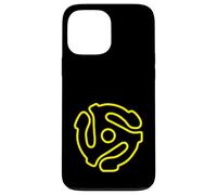 Carcasa para iPhone 13 Pro MAX Adaptador de Disco Vintage de 45 RPM con Eje de música de Vinilo Retro