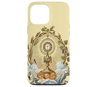 Carcasa para iPhone 13 Pro MAX Adoración Eucarística del Santo Sacramento Vintage Católica