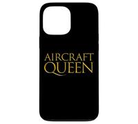 Carcasa para iPhone 13 Pro MAX Aircraft Queen Military Air Force Jet Plane Pilot Wife