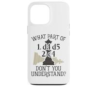 Carcasa para iPhone 13 Pro MAX Ajedrez What Part 1. d4 d5 2. c4 Gambito Reina Ajedrecista