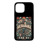 Carcasa para iPhone 13 Pro MAX Akihabara Mecánica Koi Futuro Distrito Tokio Japón Gráfico