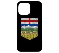 Carcasa para iPhone 13 Pro MAX Alberta Escudo DE Armas Bandera Canadiense Edmonton Calgary